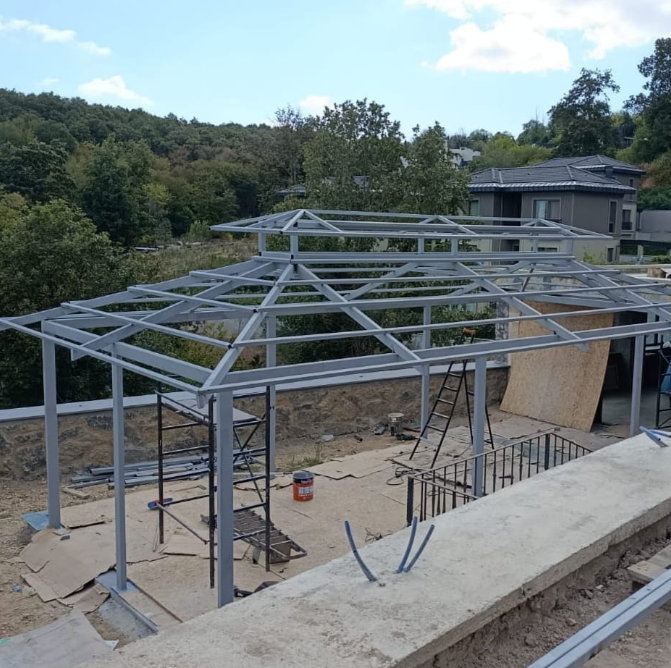 Çelik Çatı Model 1