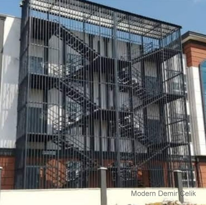 Yangın Merdiveni Örnek 1